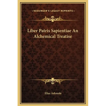 Liber Patris Sapientiae An Alchemical Treatise