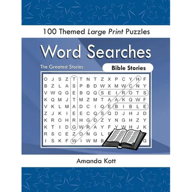 Word Searches - Bible Stories: 100 Themed Large Print Puzzles