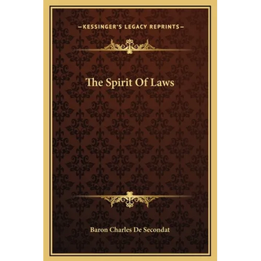 The Spirit Of Laws