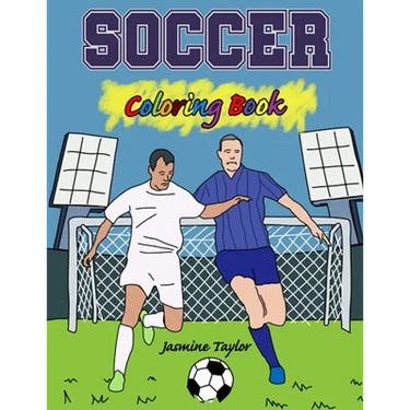 Soccer Coloring Book