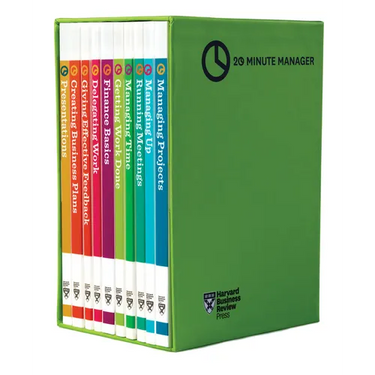 HBR 20-Minute Manager Boxed Set (10 Books) (HBR 20-Minute Manager Series)