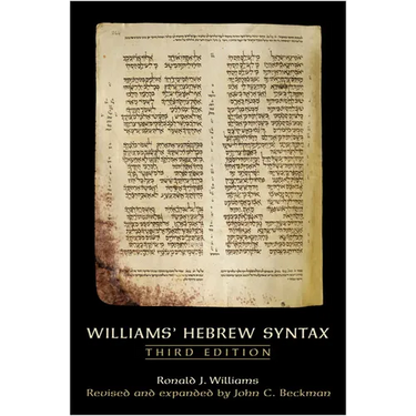 Williams' Hebrew Syntax, Third Edition