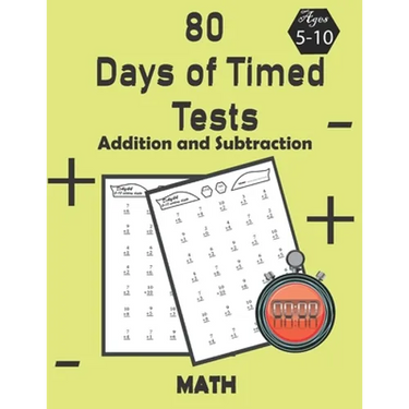 Addition and subtraction Timed Test: Digits 0-20, Age (5-10), Practice probléme mathématique
