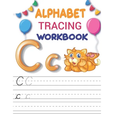 Alphabet Tracing Workbook: Preschool writing Workbook with Sight words for Pre K, Kindergarten and Kids Ages 3-5, letter tracing paper for kids