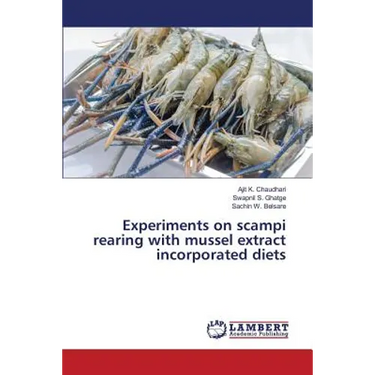 Experiments on scampi rearing with mussel extract incorporated diets