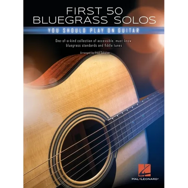 First 50 Bluegrass Solos You Should Play on Guitar