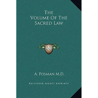 The Volume Of The Sacred Law