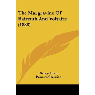 The Margravine Of Baireuth And Voltaire (1888)