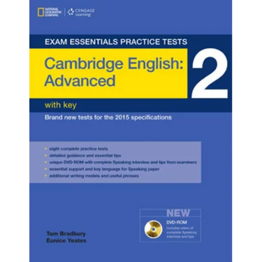 Exam Essentials Practice Tests: Cambridge English Advanced 2 with Key and DVD-ROM