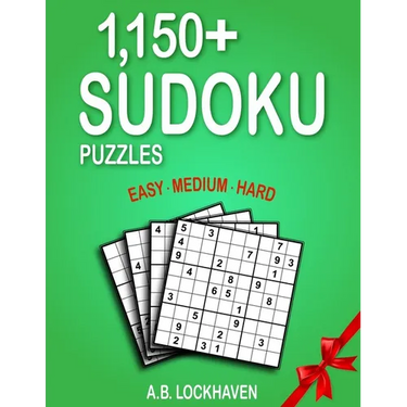 1,150+ Sudoku Puzzles: Easy, Medium, Hard
