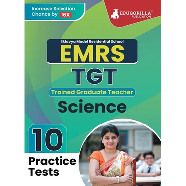 EMRS TGT Science Exam Book 2023 (English Edition) - Eklavya Model Residential School Trained Graduate Teacher - 10 Practice Tests (1500 Solved MCQ) wi