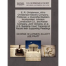 E. R. Christenson, D/B/A Christenson Electric Company, Petitioner, V. Diversified Builders Incorporated, Johnson Construction Co., and Kaiser Company,