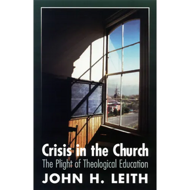 Crisis in the Church: The Plight of Theological Education