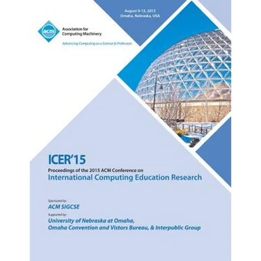 ICER 15 International Computer Education Research Conference