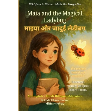 Maia and the Magical Ladybug (An English - Hindi Bilingual Adventure): A gentle story of quiet bravery and the magic of being yourself