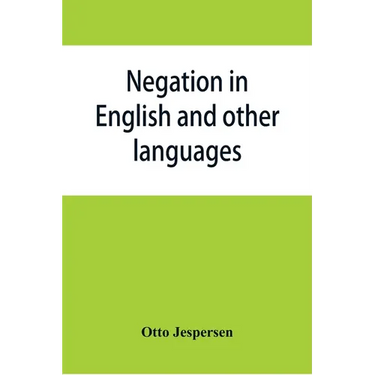 Negation in English and other languages