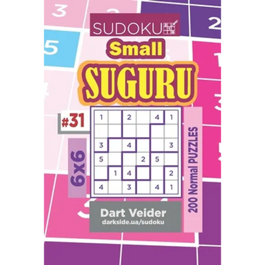 Sudoku Small Suguru - 200 Normal Puzzles 6x6 (Volume 31)