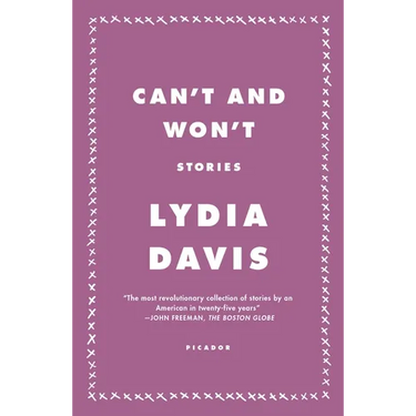 Can't and Won't: Stories