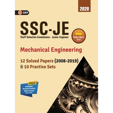 Ssc Je 2020: Mechanical Engineering - Solved Paper & Practice Sets