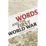 Words and the First World War: Language, Memory, Vocabulary