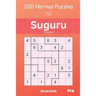 Suguru Puzzles - 200 Normal Puzzles 7x7 Vol.14