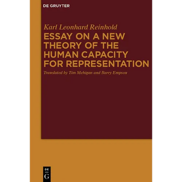 Essay on a New Theory of the Human Capacity for Representation