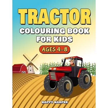 Tractor Colouring Book