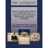 Averill V. Northwestern Nat Ins Co of Milwaukee, Wis U.S. Supreme Court Transcript of Record with Supporting Pleadings