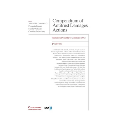 Compendium of Antitrust Damages Actions - 2nd Edition: International Chamber of Commerce (ICC)