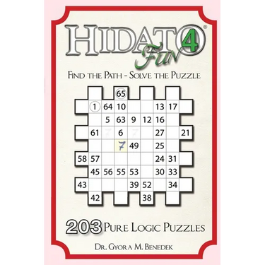 Hidato fun 4: 203 New Logic Puzzles