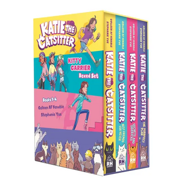 Katie the Catsitter: Kitty Carrier Box Set (Books 1-4): Katie the Catsitter; Best Friends for Never; Secrets and Sidekicks; The Purrfect Plan (a Graph