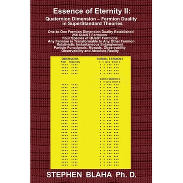 Essence of Eternity II: Quaternion Dimension - Fermion Duality in SuperStandard Theories