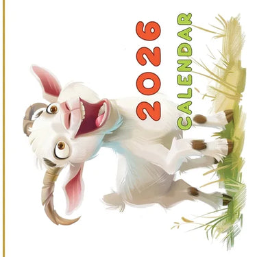 Calendar 2026: Fuzzy guests at our doorstep