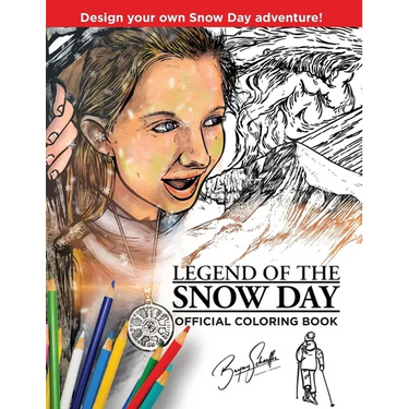 SKI Montana Coloring Book: A Yellowstone Adventure
