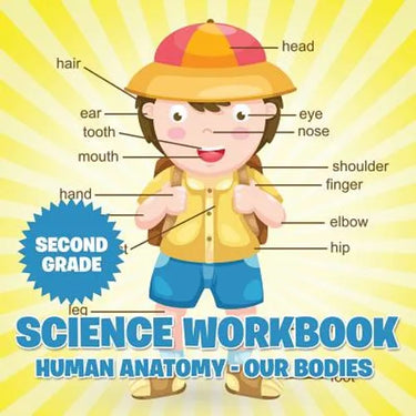 Second Grade Science Workbook: Human Anatomy - Our Bodies