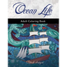 Ocean Life: Adult Coloring Book