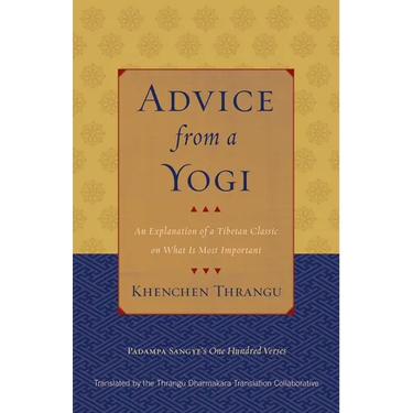 Advice from a Yogi: An Explanation of a Tibetan Classic on What Is Most Important