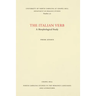 The Italian Verb: A Morphological Study