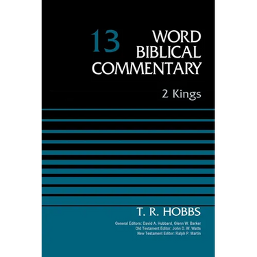 2 Kings, Volume 13: 13