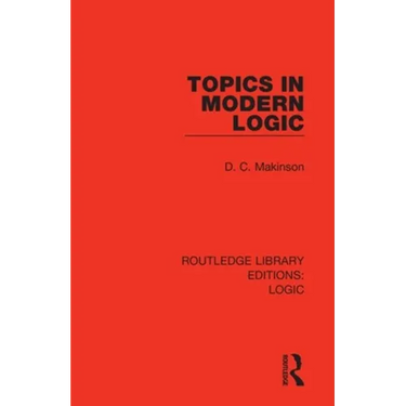Topics in Modern Logic