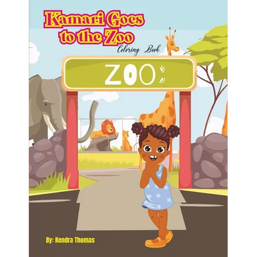 Kamari Goes to the Zoo Coloring Book