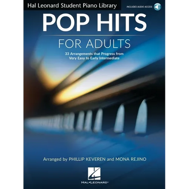 Pop Hits for Adults: 33 Arrangements That Progress from Very Easy to Early Intermediate