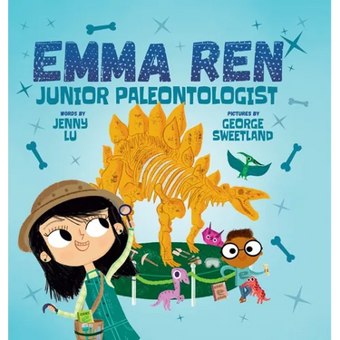 Emma Ren Junior Paleontologist: Fun and Educational STEM (science, technology, engineering, and math) Book for Kids
