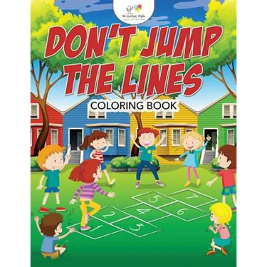 Don't Jump the Lines Coloring Book
