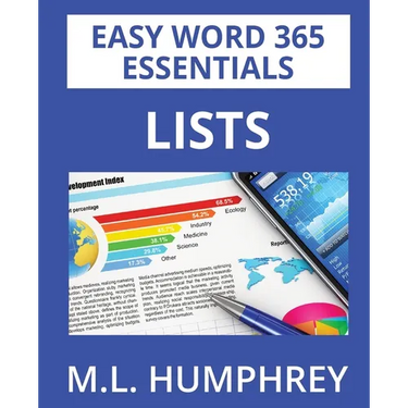 Word 365 Lists
