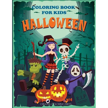 Halloween Coloring Book for Kids