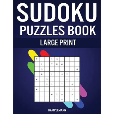 Sudoku Puzzles Book Large Print: 200 Large Print Sudokus with Instructions and Solutions for Beginners