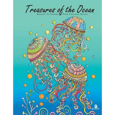 Treasures of the Ocean: Adult Coloring Book, Designs to Inspire Your Creative Genius