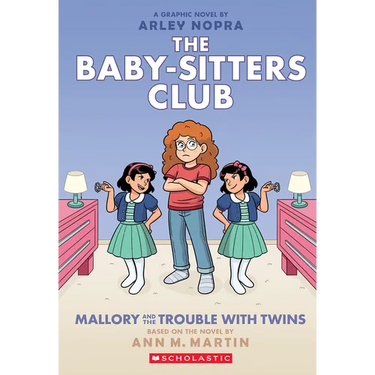 Mallory and the Trouble with Twins: A Graphic Novel (the Baby-Sitters Club #17)