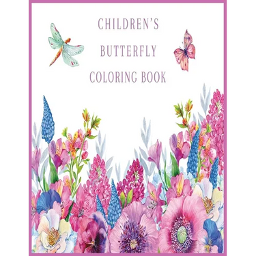 Children's Butterfly Coloring Book